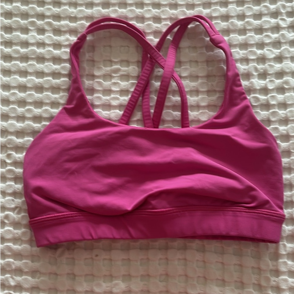Lululemon Women's Pink Sports Bra